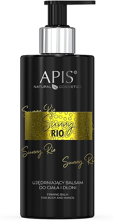 Straffende Lotion für Körper und Hände - APIS Professional Sunny Rio Firming Balm For Body And Hands — Bild N1