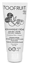 Düfte, Parfümerie und Kosmetik Creme-Maske für das Gesicht mit Aloe und Heidelbeeren - Toofruit