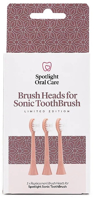 Ersatzköpfe für elektrische Zahnbürste Roségold - Spotlight Oral Care Sonic Head Replacements In Rose Gold — Bild N2