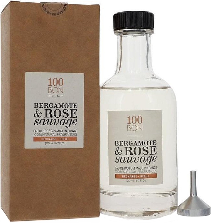 100BON Bergamote & Rose Sauvage - Eau de Parfum (Nachfüller) — Bild N1
