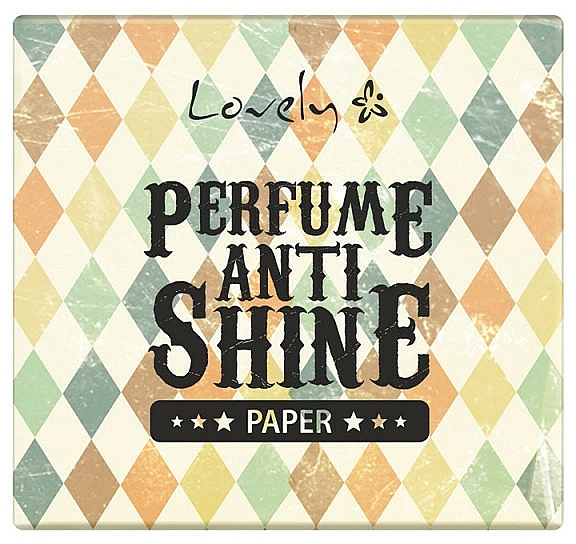 Mattierendes Spezialpapier - Lovely Perfume Anti Shine Paper