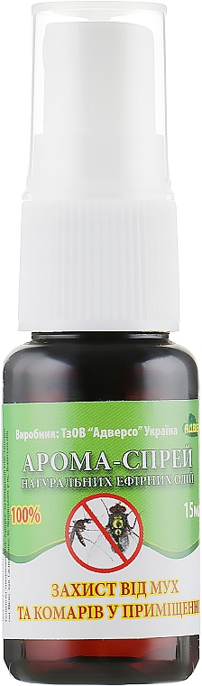 Aromaspray mit natürlichen ätherischen Ölen gegen Mücken - Adverso — Bild N2