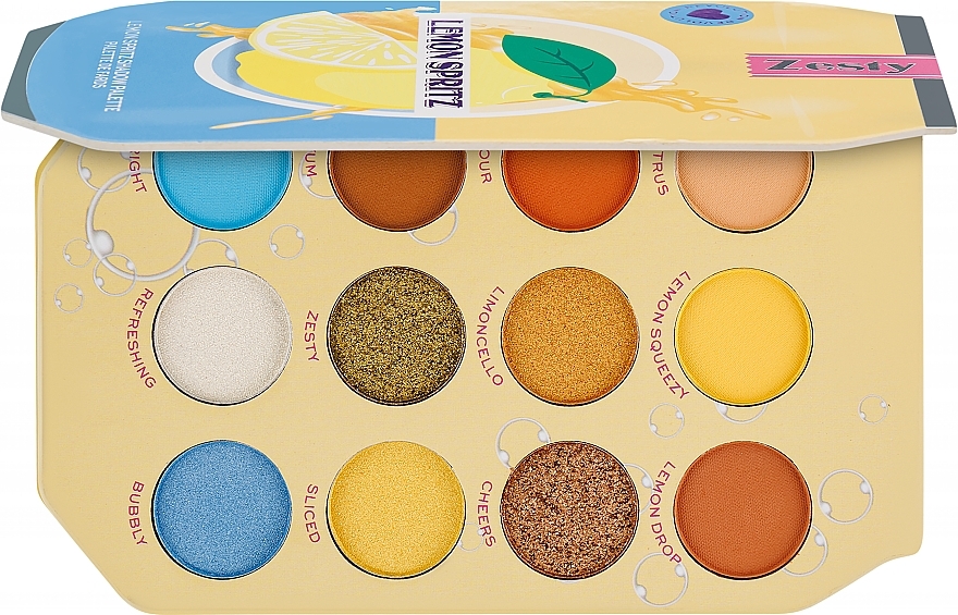 Lidschatten-Palette - I Heart Revolution Lemon Spritz Shadow Palette — Bild N1