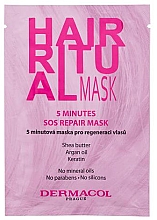 Düfte, Parfümerie und Kosmetik Haarmaske - Dermacol Hair Ritual 5 Minutes SOS Repair Mask