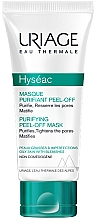 Düfte, Parfümerie und Kosmetik Peel-Off Gesichtsmaske mit Zink - Uriage Hyseac Gentle Peel Off Mask