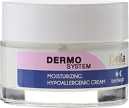 Hypoallergene und feuchtigkeitsspendende Gesichtscreme - Delia Dermo System Moisturizing Hypoallergenic Cream — Bild N2