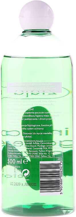 Beruhigendes Gel für die Intimhygiene gegen Reizungen mit Wegerich - Ziaja Intima Gel — Bild N3