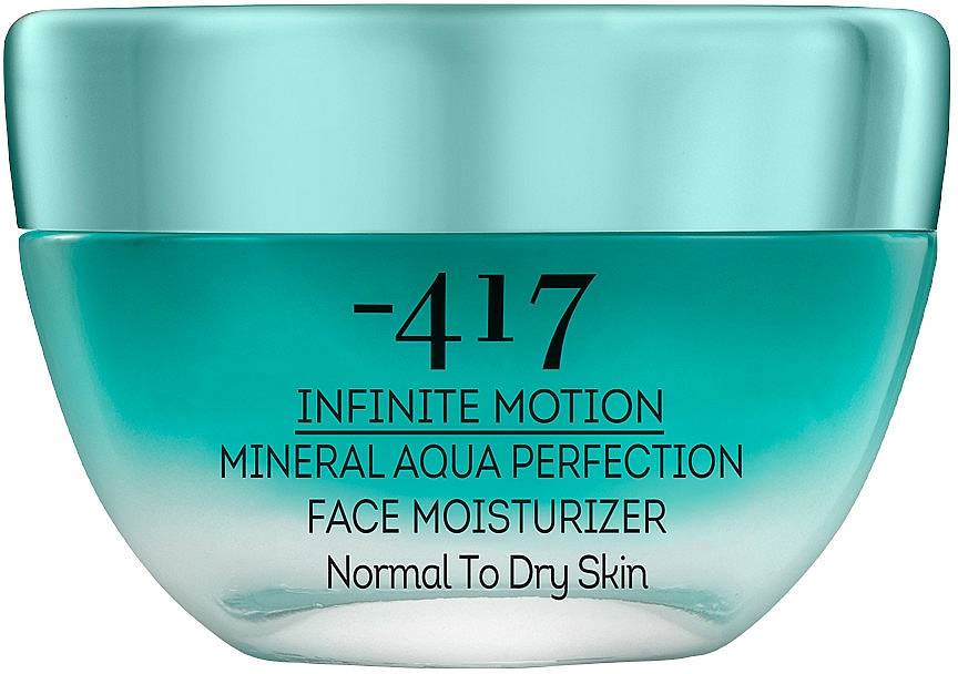 Feuchtigkeitsspendende Gesichtscreme für normale bis trockene Haut - -417 Infinite Motion Mineral Aqua Perfection Face Moisturizer — Bild N1