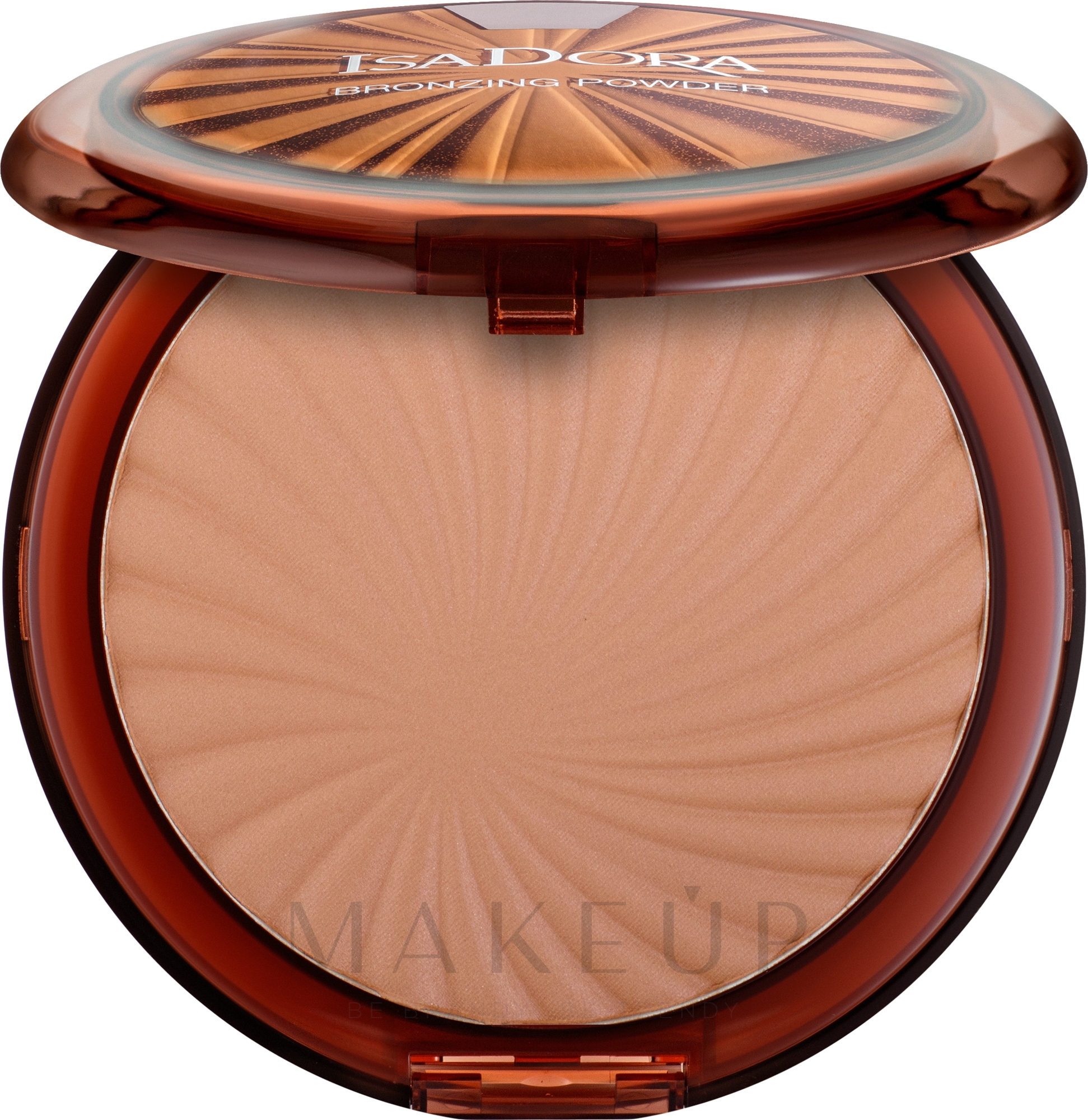 Bronzepuder - IsaDora Bronzing Powder — Bild 03 - Golden Tan