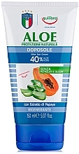 Regenerierendes After-Sun Gel mit Aloe-Vera und Papaya-Extrakt  - Equilibra Sun Aloe Gel After Sun  — Bild N1