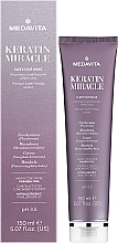 Ultra-glättende Haarmaske mit Seideneffekt - Medavita Keratin Miracle Sleek Hair Mask — Bild N2