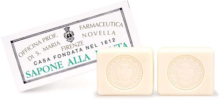 Seifenset - Santa Maria Novella Mint Soap Box (soap/2x50g) — Bild N1