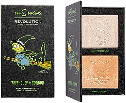 Mini-Highlighterpalette Witch Lisa - Makeup Revolution The Simpsons Treehouse of Horror Mini Highlighter Palette Witch Lisa — Bild N1