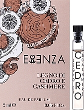 Essenza Milano Parfums Cendarwood And Cashmere - Eau de Toilette (Probe) — Bild N1