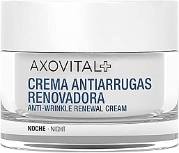 Düfte, Parfümerie und Kosmetik Anti-Falten-Nachtcreme - Axovital Anti-Wrinkle Renewal Night Cream