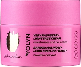 Düfte, Parfümerie und Kosmetik Feuchtigkeitsspendende Gesichtscreme mit Himbeere - Yolyn Very Raspberry Face Cream