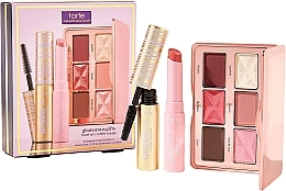 Set - Tarte Cosmetics Glamorous Gifts Travel Set (Lidschatten/5,1 g + Mascara/4 ml + Lippenbalsam/1,3 g) — Bild N1