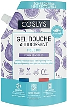 Düfte, Parfümerie und Kosmetik Duschgel für empfindliche Haut mit Bio-Feigenextrakt - Coslys Body Care Shower Gel Sensitive Skin With Organic Fig (Doypack) 