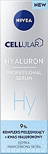 Düfte, Parfümerie und Kosmetik Feuchtigkeitspendendes Gesichtsserum mit Hyaluronsäure für straffere und aufgepolsterte Haut - Nivea Cellular Hyaluron Professional Serum