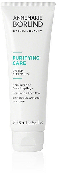 Talgregulierende Gesichtscreme mit Schafgarbenextrakt - Annemarie Borlind Purifying Care System Cleansing Regulating Face Care — Bild N1