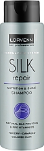Düfte, Parfümerie und Kosmetik Pflegendes Shampoo für trockenes, geschädigtes und gefärbtes Haar - Lorvenn Silk Repair Nutrition & Shine Shampoo