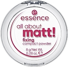 Düfte, Parfümerie und Kosmetik Mattierendes Kompaktpuder - Essence All About Matt! Fixing Compact Powder