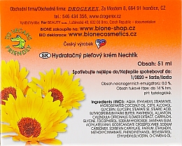 Intensive feuchtigkeitsspendende Gesichtscreme mit Ringelblume-Extrakt - Bione Cosmetics Marigold Hydrating Facial Cream — Bild N3
