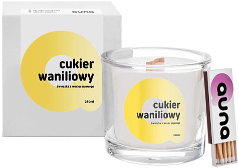 Duftkerze Vanillezucker - Auna Vanilla Sugar Candle — Bild N1