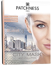 Düfte, Parfümerie und Kosmetik Reinigende Sauerstoff-Tuchmaske für das Gesicht - Patchness City Mask