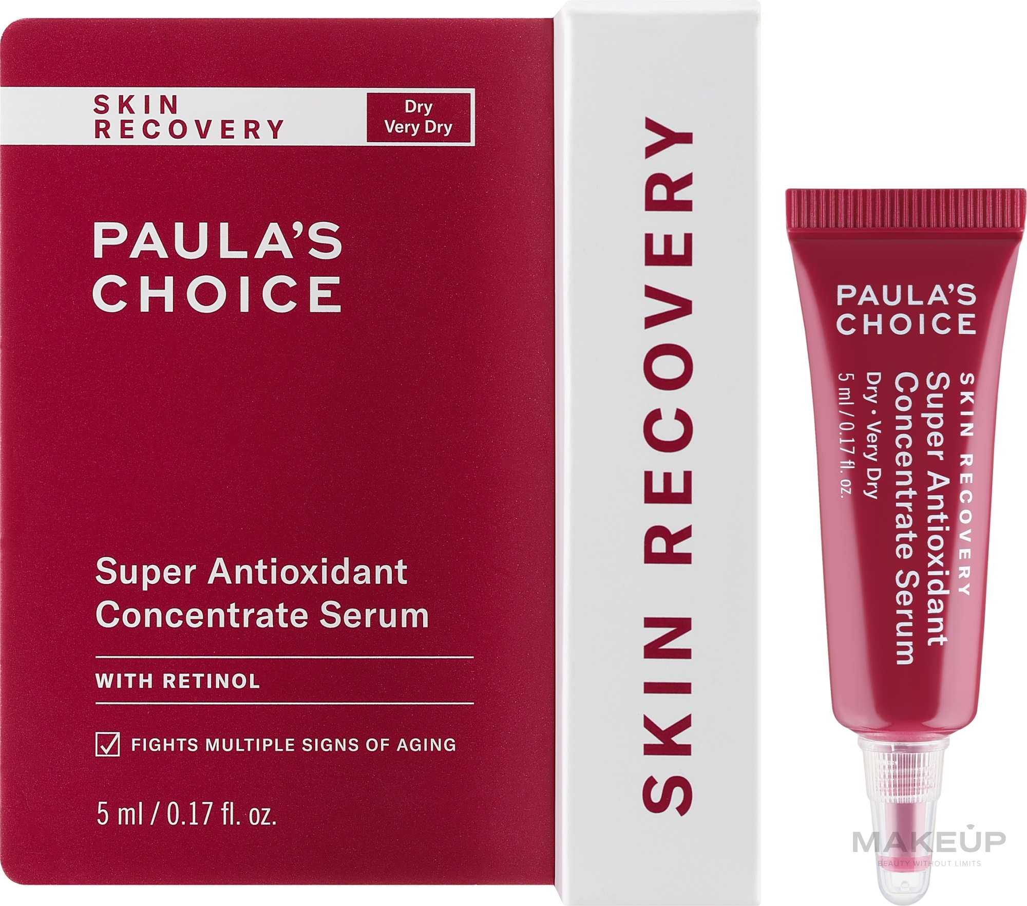 Paula's Choice Skin Recovery Super Antioxidant Concentrate Serum Travel Size  - Antioxidatives Gesichtsserum — Bild 5 ml