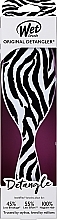 Haarbürste - Wet Brush Original Detangler Zebra — Bild N2