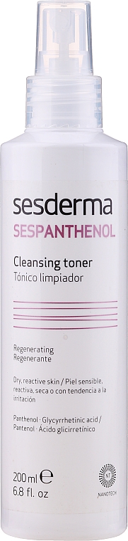 Regenerierendes und reinigendes Gesichtstonikum-Spray - Sesderma Sespanthenol Cleansing Tonic — Bild N1