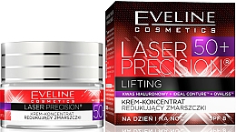 Düfte, Parfümerie und Kosmetik Anti-Aging Tages- und Nachtscreme 50+ - Eveline Cosmetics Laser Precision