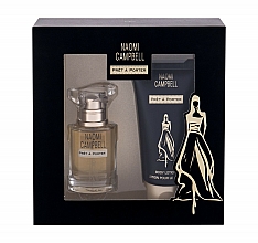 Düfte, Parfümerie und Kosmetik Naomi Campbell Pret a Porter - Duftset (Eau de Toilette 15ml + Körperlotion 50ml)