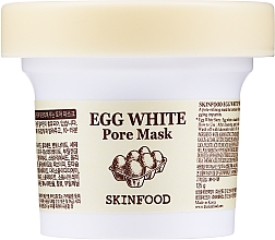 Düfte, Parfümerie und Kosmetik Reinigende Gesichtsmaske zur Porenverengung mit Eiweiß - Skinfood Egg White Pore Mask