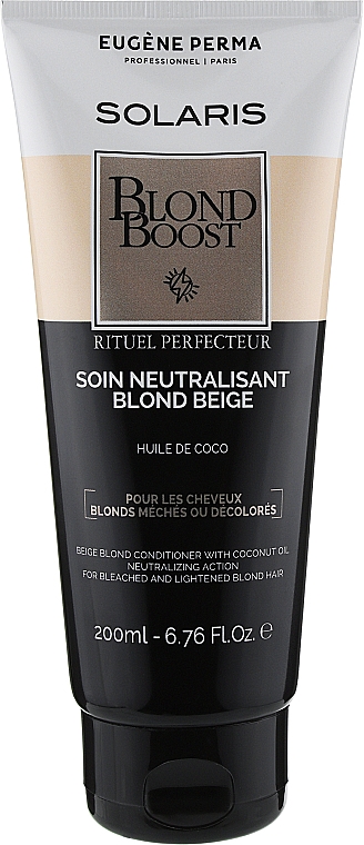 Neutralisierender Balsam Blond Beige - Eugene Perma Solaris — Bild N1