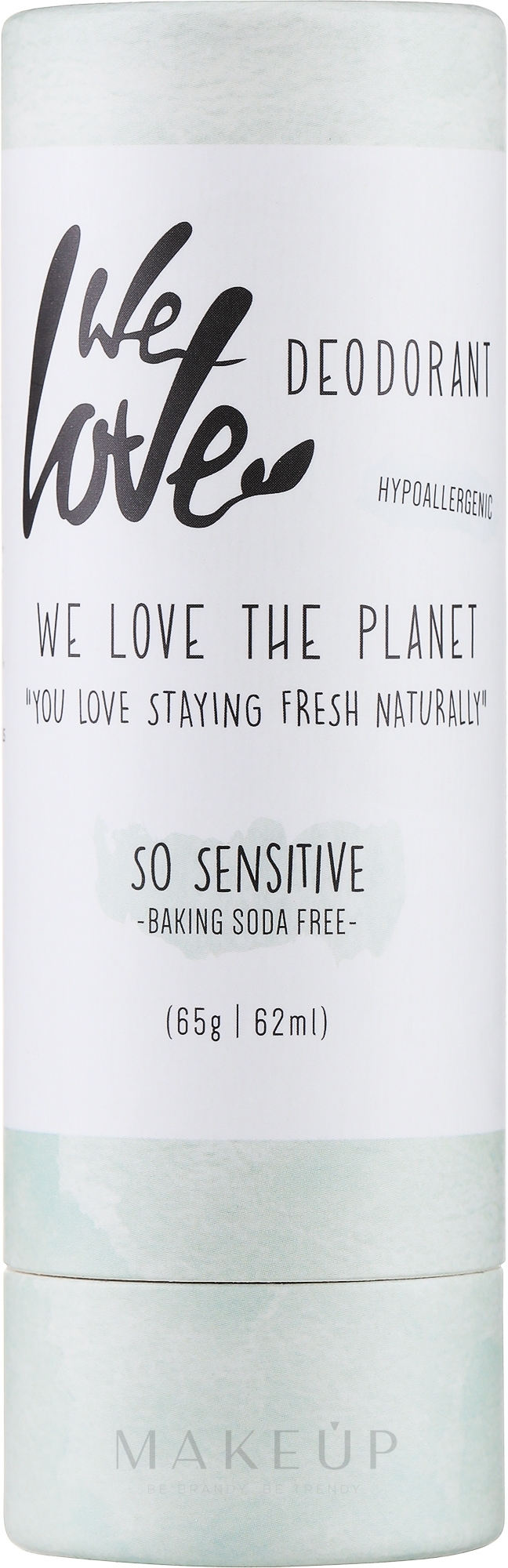 Deostick für empfindliche Haut - We Love The Planet So Sensitive Deodorant Stick — Bild 65 g