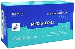 Düfte, Parfümerie und Kosmetik Selbstverschließender Beutel für die Sterilisation von Instrumenten im Autoklaven, 9 x 16,5 cm - MediSterill Self-Sealing Sterelization Pouch