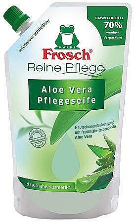 Frosch Pure Care Liquid Soap - Handseife Aloe Vera (Doypack) — Bild N1