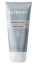 Düfte, Parfümerie und Kosmetik Sonnenschutzcreme für den Körper - Altruist Dermatologist Sunscreen SPF30
