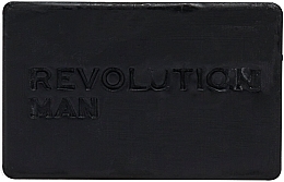 Reinigungsseife mit Aktivkohle für Männer - Revolution Skincare Man Charcoal Cleansing Soap — Bild N2