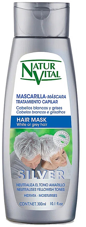 Maske für blondes Haar - Naturaleza Y Vida Silver Mask — Bild N1