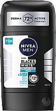 Deostick Antitranspirant für Männer - Nivea Men Black & White Invisible Fresh 48H Antiperspirant Stick — Bild N1