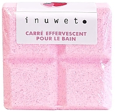 Düfte, Parfümerie und Kosmetik Sprudelbad-Tabletten mit Erdbeerduft - Inuwet Mini Tablette Bath Bomb Strawberry 