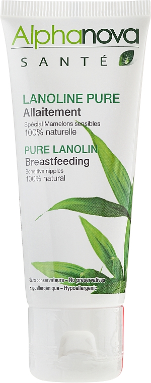 Lanolin für empfindliche Brustwarzen - Alphanova Sante Pure Lanolin Breastfeeding — Bild N2