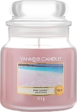 Düfte, Parfümerie und Kosmetik Duftkerze im Glas Pink Sands - Yankee Candle Pink Sands Jar