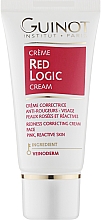 Düfte, Parfümerie und Kosmetik Körrigierende Gesichtscreme gegen Rötungen für reaktive Haut - Guinot Red Logic Face Cream