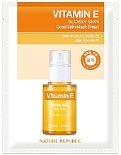 Düfte, Parfümerie und Kosmetik Tuchmaske für das Gesicht - Nature Republic Good Skin Vitamin E Mask Sheet
