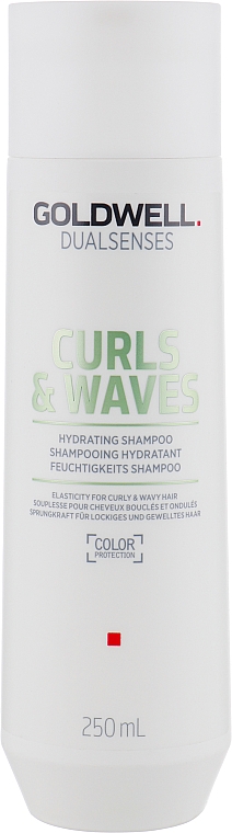 Feuchtigkeitsspendendes Shampoo für lockiges und welliges Haar - Goldwell Dualsenses Curls & Waves Hydrating Shampoo