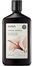 Körperlotion mit Hibiskus und Feige - Ahava Mineral Botanic Velvet Body Lotion Hibiscus & Fig  — Bild N1